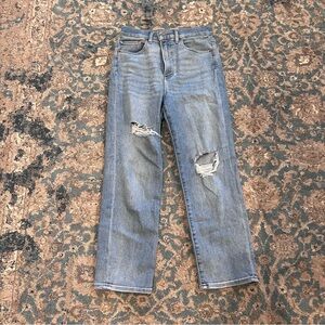 Express Light Blue Denim Jeans Size 6R